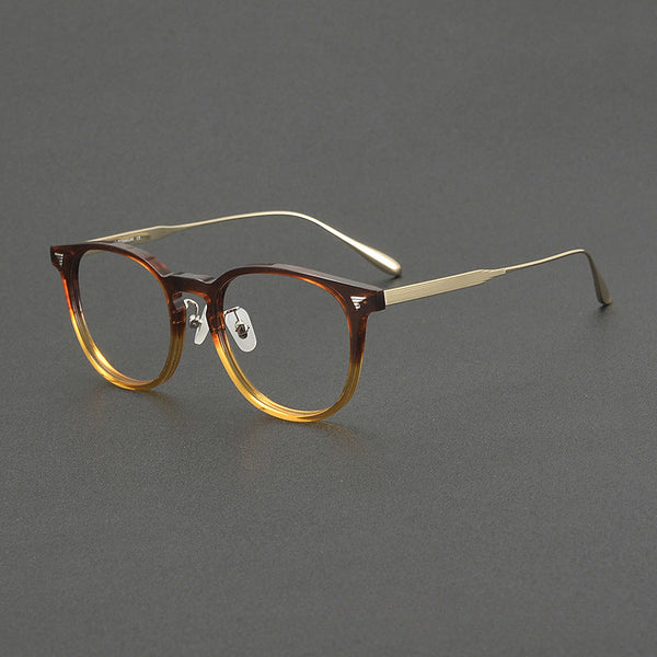 Wynn Retro Oval Titanium Glasses Frame