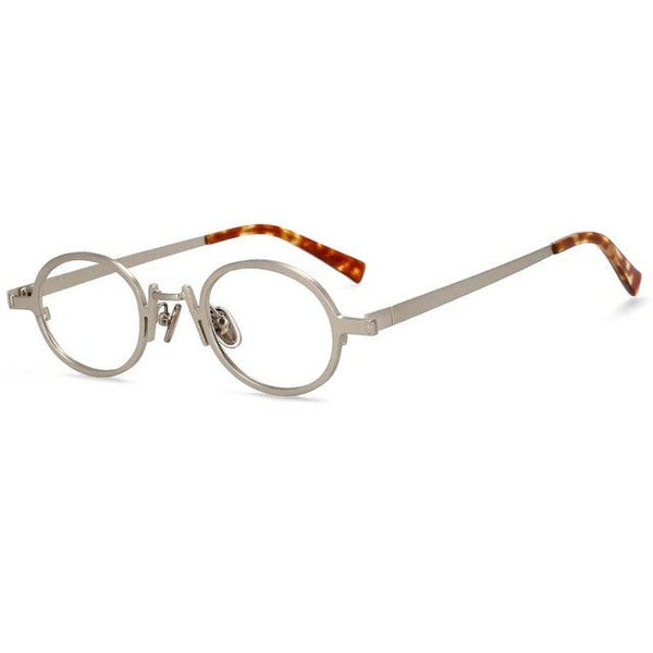 Alden Personality Brand Quality Metal Punk Glasses Frame