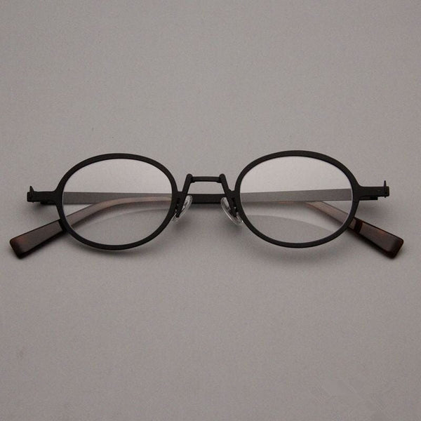Thalian Retro Alloy Glasses Frame