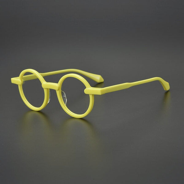Arlo Retro Round Acetate Eyeglasses Frame