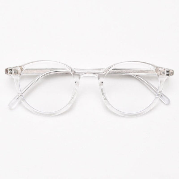 Ashlen TR90 Vintage Eyeglasses Frame With Sunglasses Clips