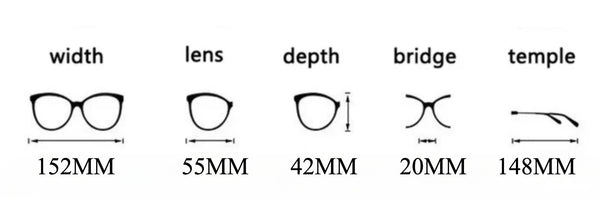 Camby Titanium Square Glasses Frames