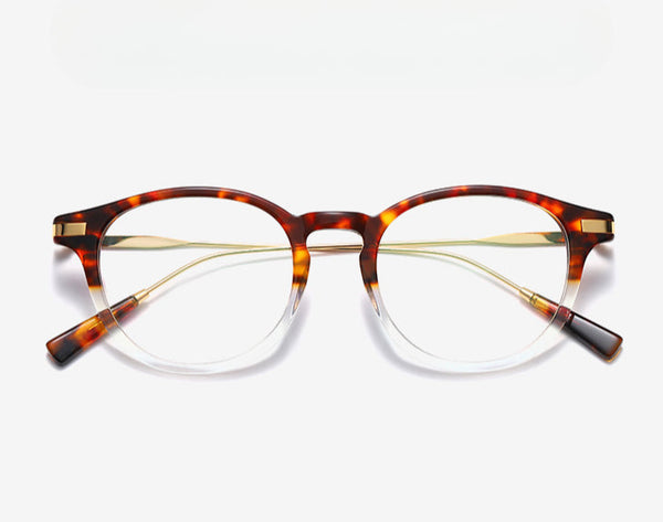 Kuo Classic Oval Acetate Glasses Frame
