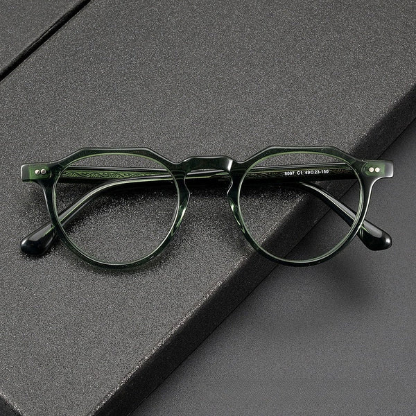 Laza Classic Geometric Acetate Glasses Frame