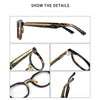 Braden Classic Square Acetate Glasses Frame