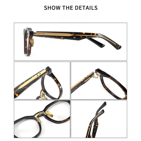 Braden Classic Square Acetate Glasses Frame