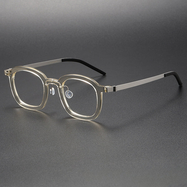 Joerg Vintage Acetate Round Glasses Frame