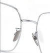 Retro Titanium Square Glasses Frame 121219