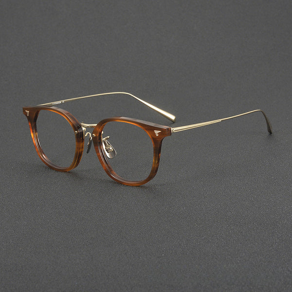 Troy Classic Square Acetate Glasses Frame