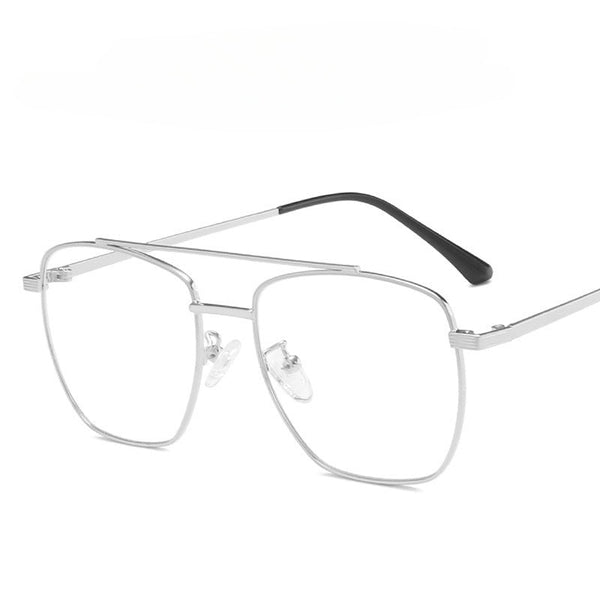 Oversize Aviator Metal Women Glasses