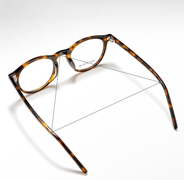 Zucker Classic Square Acetate Glasses Frame