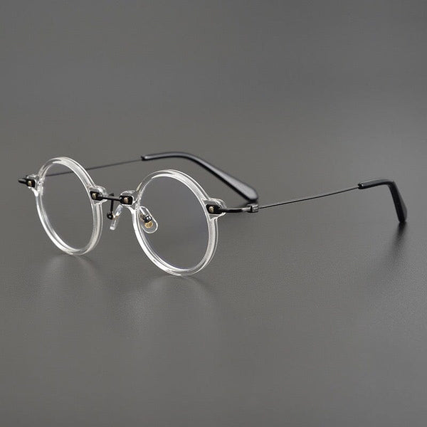 Ben Retro Round Acetate Optical Glasses Frame