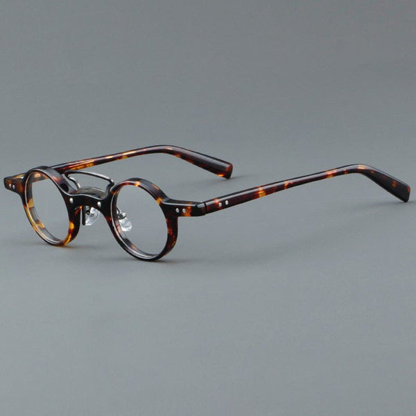 Bert Punk Retro Round Acetate Frame