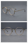 Jazzy Classic Round Acetate Glasses Frame