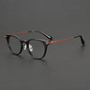 Tozo Vintage Titanium Round Glasses Frame
