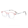Zylan Retro Oval Titanium Glasses Frame