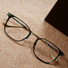 Olawt Retro Titanium Square Glasses Frame