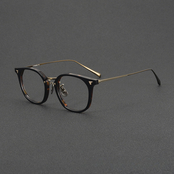 Troy Classic Square Acetate Glasses Frame