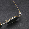 Von Round Titanium Glasses Frame With Magnetic Sunglasses Clips
