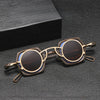 Hal Titanium Vintage Eyeglasses Frame With Sunglasses Clips