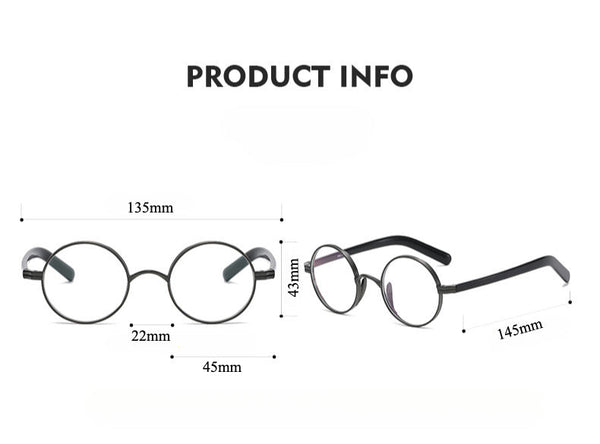 Titanium Round Glasses Frame KMN101