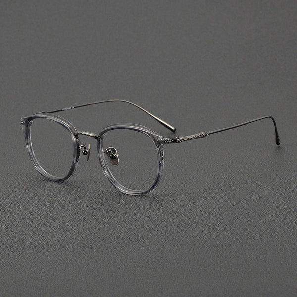 Geo Classic Square Titanium Glasses Frame