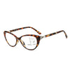 Women's Ladies Fashionable Cat Eye Zoom Hd Anti-Blue Light Reading Glasses