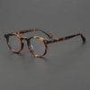 Lox Retro Oval Acetate Glasses Frame