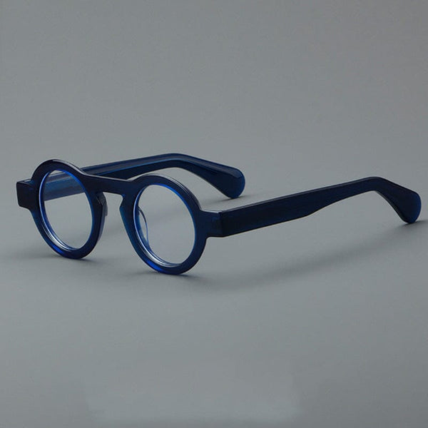 Campos Acetate Round Retro Glasses Frame