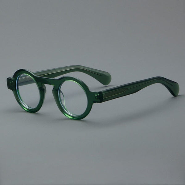 Campos Acetate Round Retro Glasses Frame