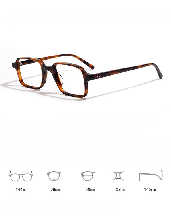 Acetate Square Glasses Frames SC7002