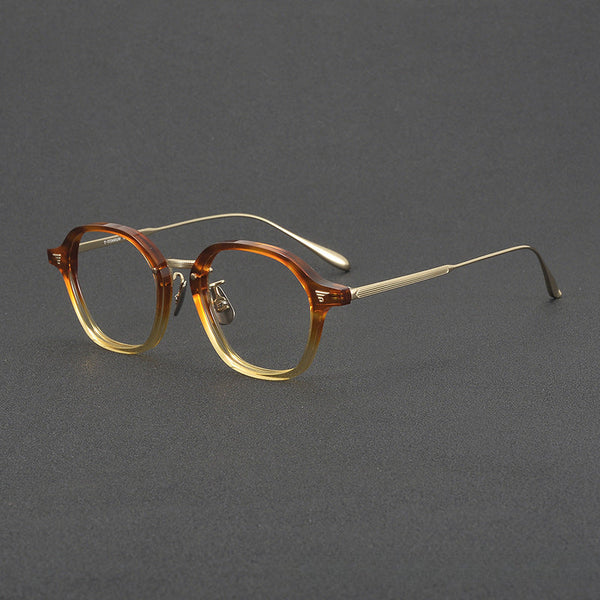 Tacho Classic Oval Acetate Glasses Frame