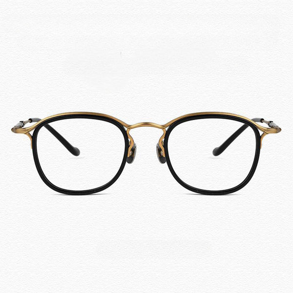 Randi Retro Titanium Square Glasses Frame