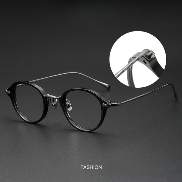 Retro Titanium Ultra-Light Glasses Frame KMN182