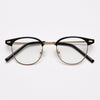 Christian Vintage Browline Eyeglasses Frame