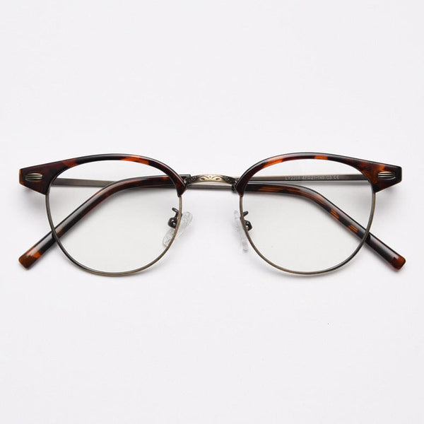 Christian Vintage Browline Eyeglasses Frame