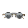 York Geometric Titanium Glasses Frame With Magnetic Sunglasses Clips