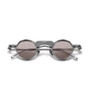 York Geometric Titanium Glasses Frame With Magnetic Sunglasses Clips
