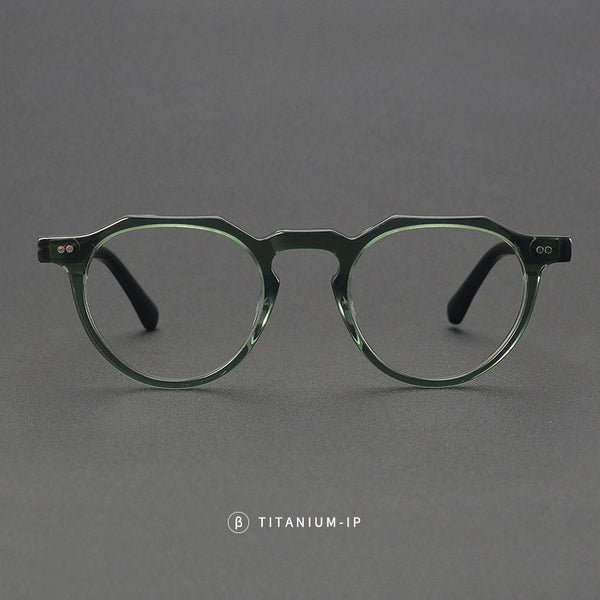 Laza Classic Geometric Acetate Glasses Frame