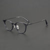 Tozo Vintage Titanium Round Glasses Frame