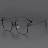 Retro Titanium Square Glasses Frame 121219