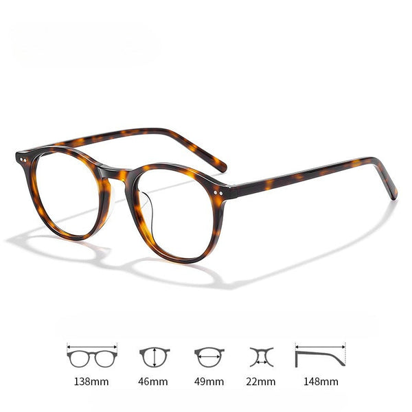 Zucker Classic Square Acetate Glasses Frame