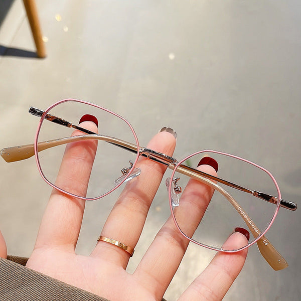 Geometric Retro Glasses