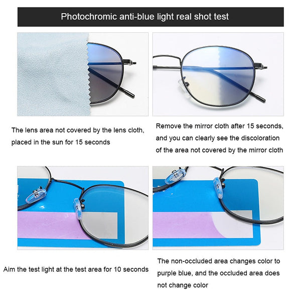 Multi-Focus Far And Near Photochromic Outdoor Magnifying Optical Glasses - CML33006