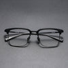 Winer Retro Titanium Square Glasses Frame