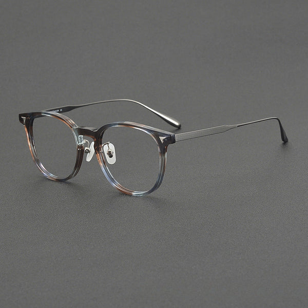 Wynn Retro Oval Titanium Glasses Frame