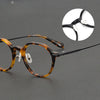 Wexler Vintage Titanium Round Glasses Frame