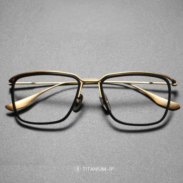 Titanium Square Glasses Frame DTX106
