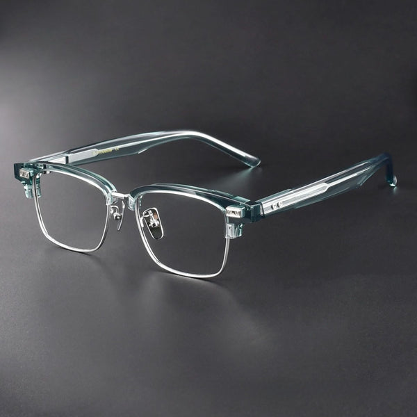 Endres Retro Rectangle Titanium Glasses Frame