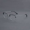 Madun Business Square Titanium Double-bridge Glasses Frame